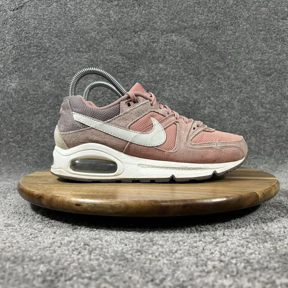 Nike Air Max Command 397690-600 Women’s Sz 6 Stardust Pink Suede Athletic Shoes